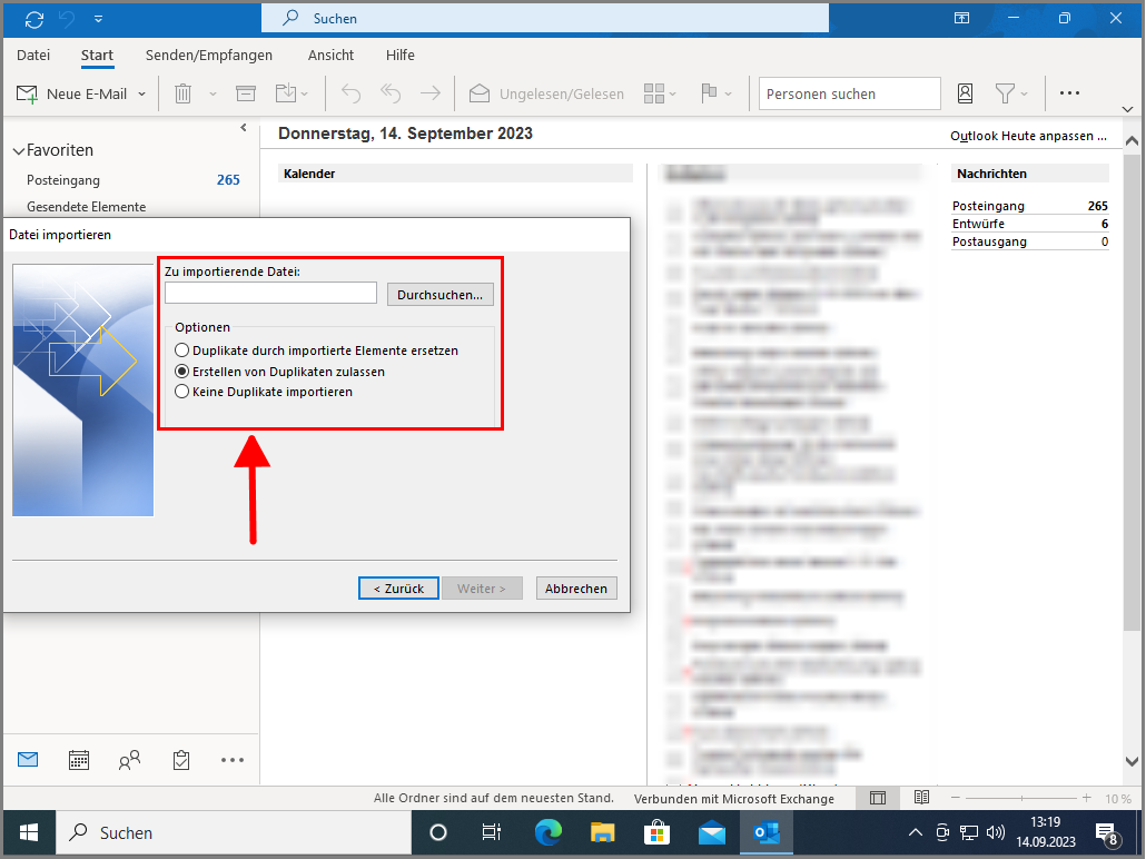 Outlook PST Dateien importieren/exportieren – Softwarekaufen24